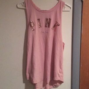 Pink tank top